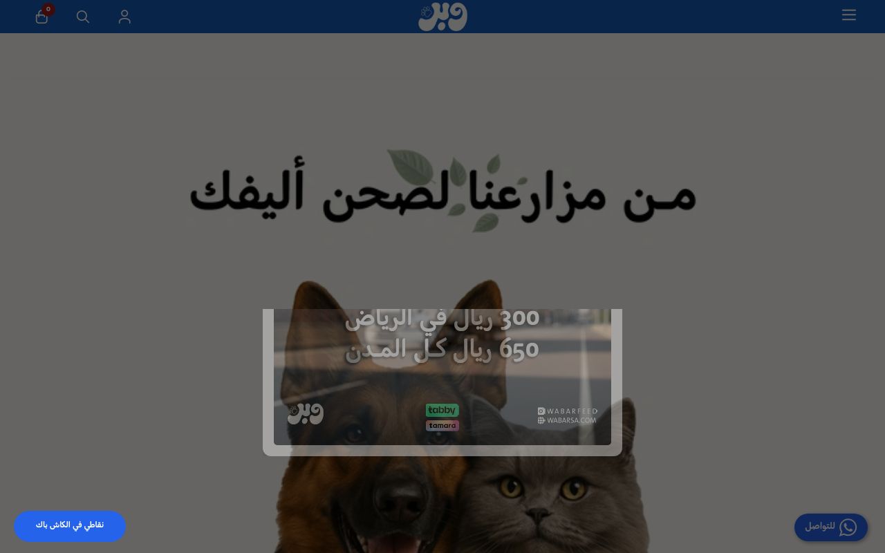 متجر وَبَرْ