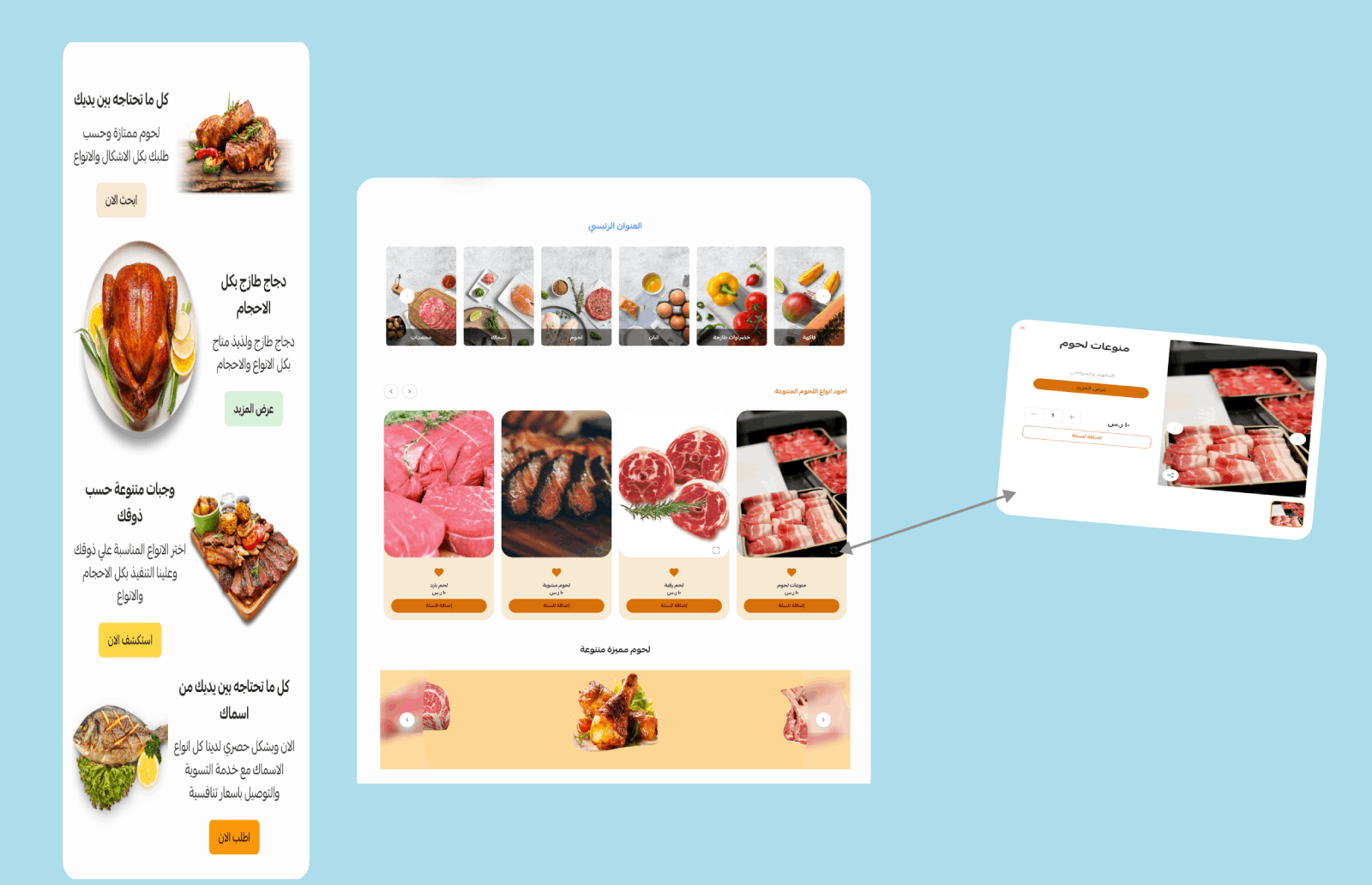 ثيم متجاوب مع جميع الشاشات