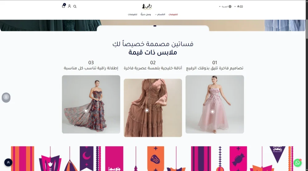 تفاصيل المنتجات-رقي