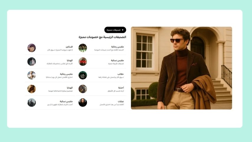 تصنيفات مميزة (مزايا)