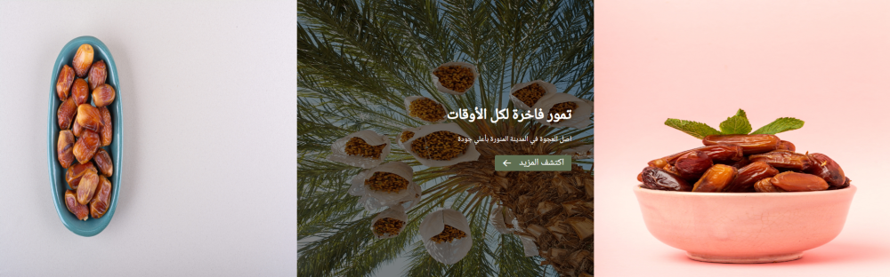 بنرات تفاعلية - تمور