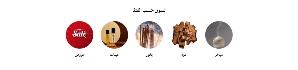 الأقسام - عبق