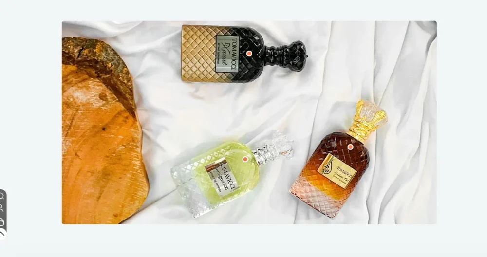 بانر مع نقاط تفاعلية