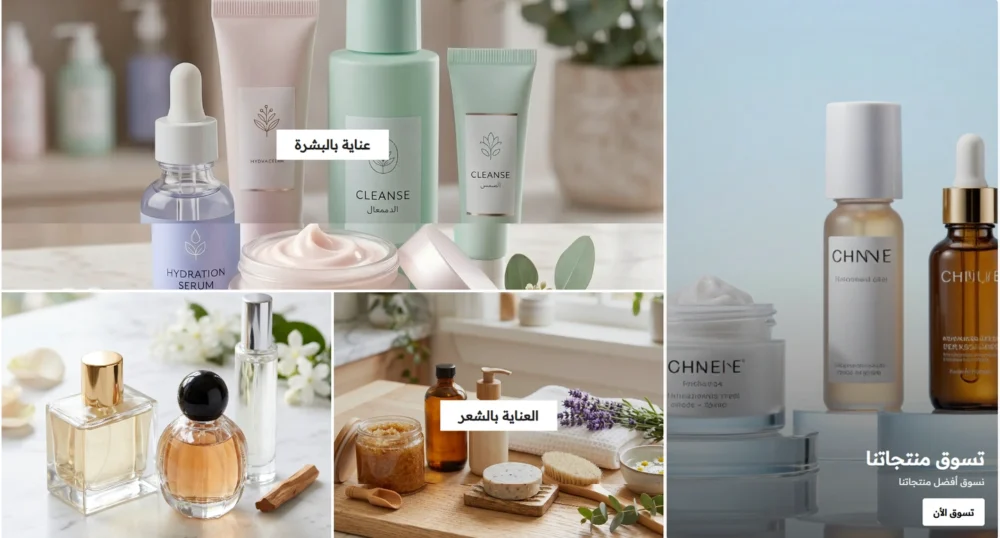 شبكة التصنيفات مع بانر أبداعي (مزيج)