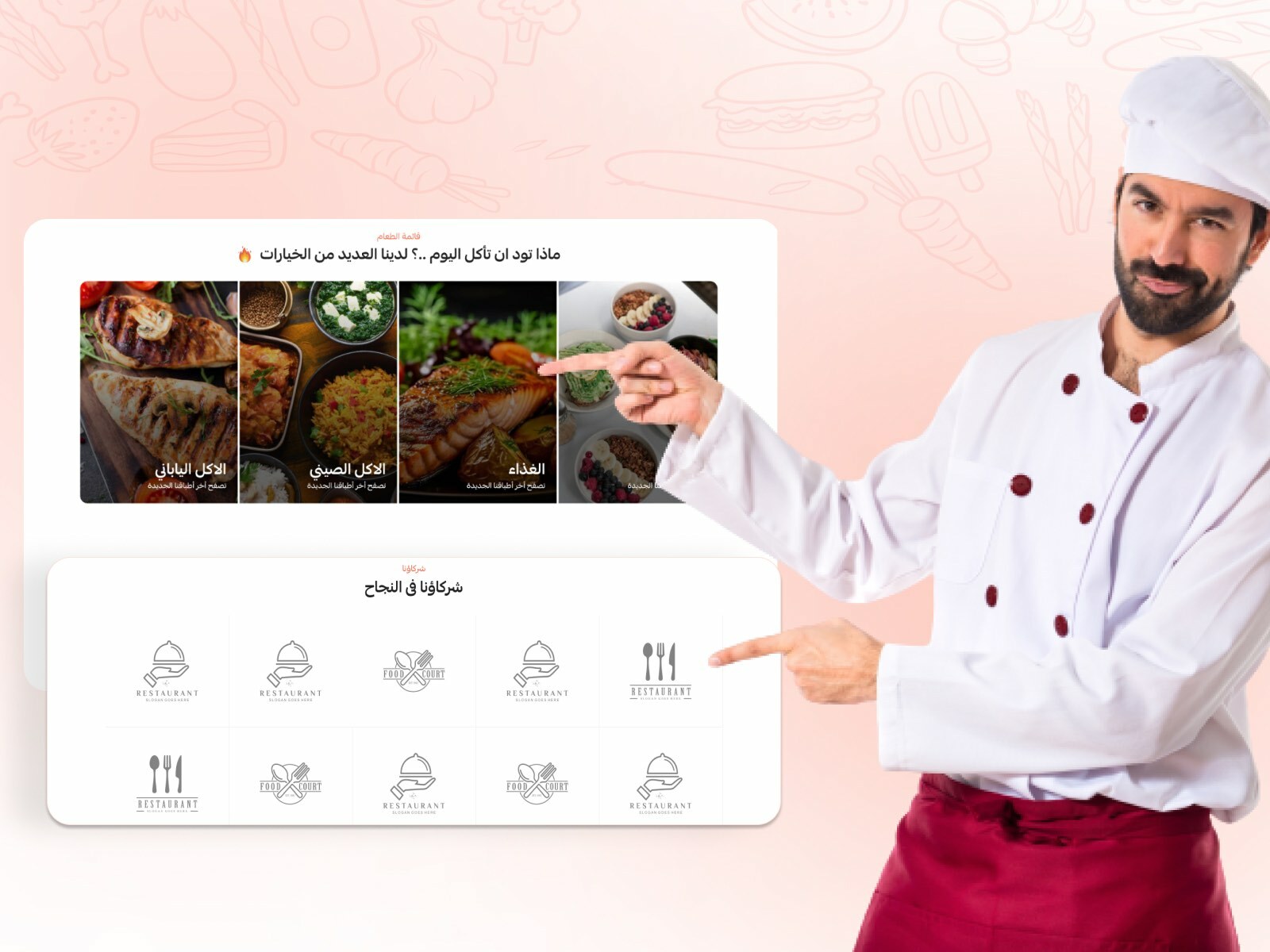 استعراض اسهل لاقسام المنيو