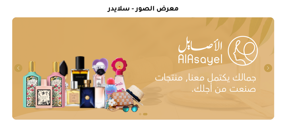 معرض الصور - سلايدر