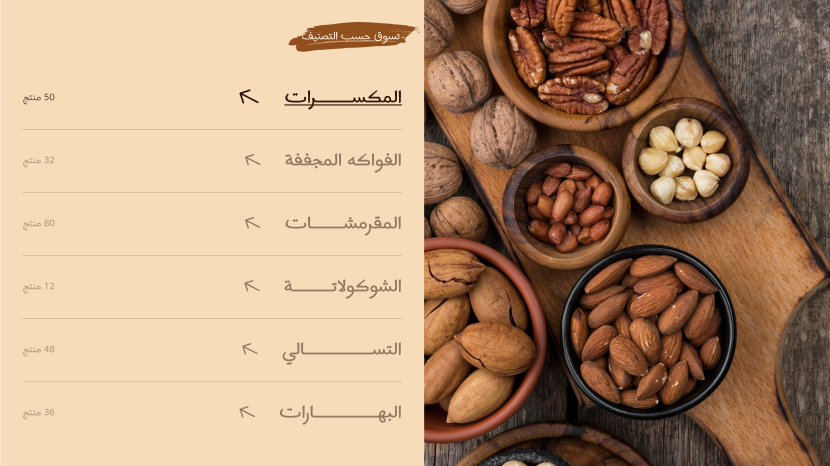 التصنيفات - تسالي