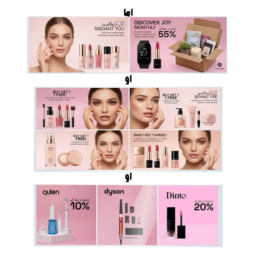 بنرات مخصصة ازال (محسنة)