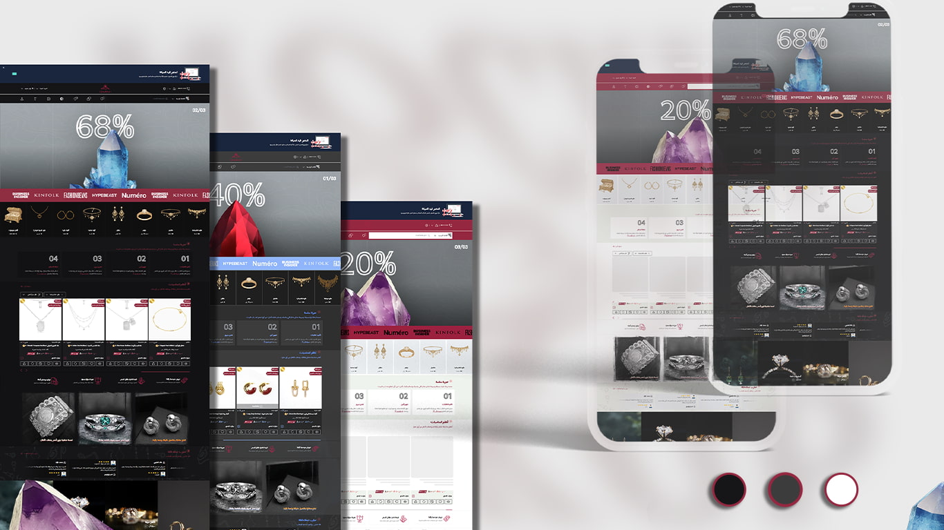 ثلاثة أوضاع عرض تلقائية