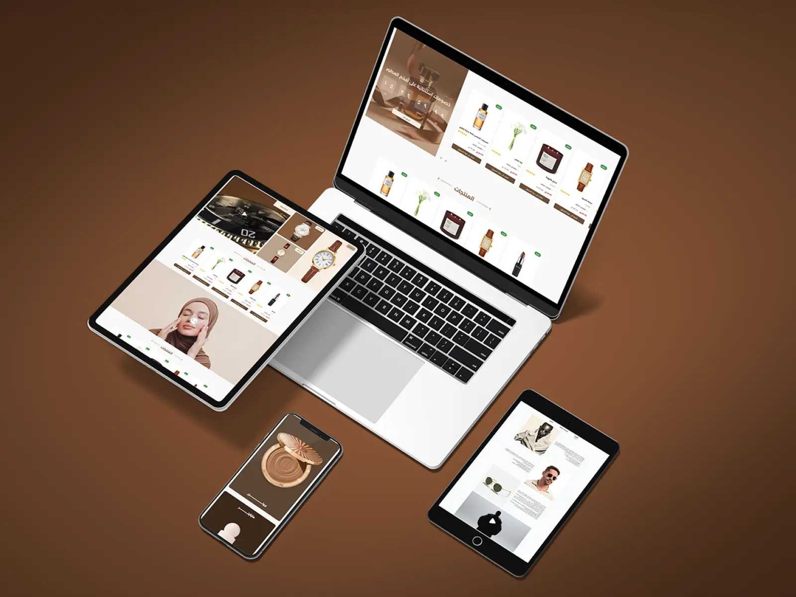 ثيم قابل للتخصيص بسهولة