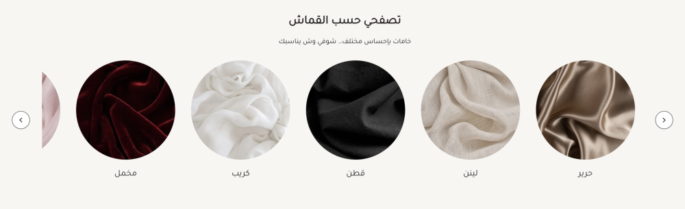 التصنيفات المتحركة (عبايات)