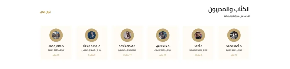 الكتّاب والمدربون (نقطة)