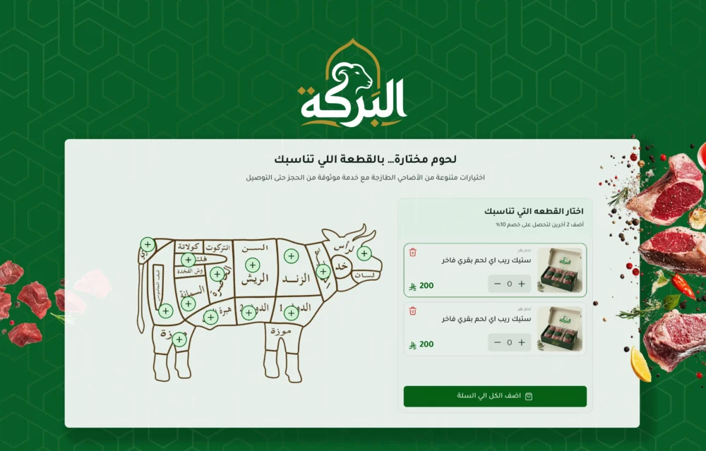 مجموعة المنتجات - البركة