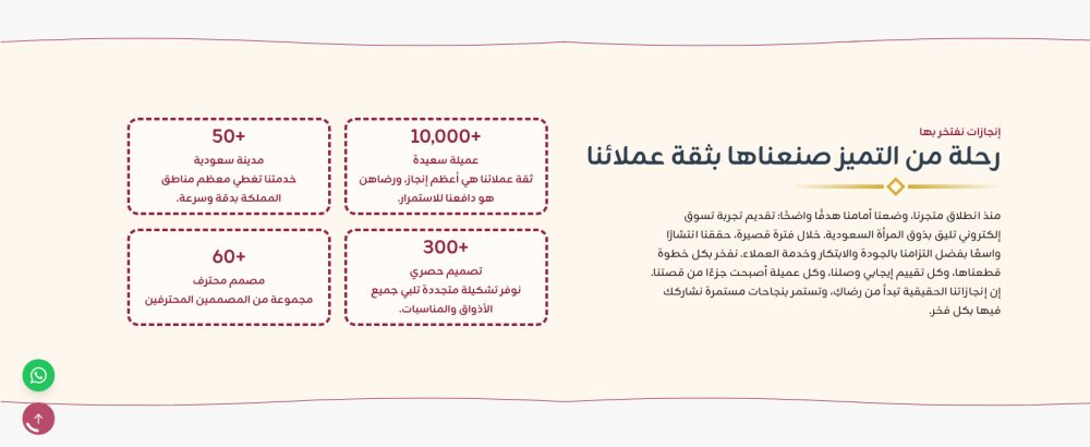 انجازاتنا - مخمل
