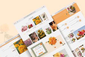 ثيم فلورا لمتاجر سلة