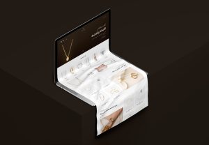 ثيم ذهب لمتاجر سلة